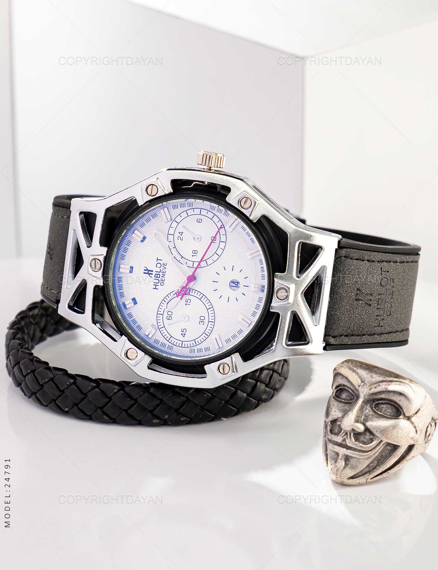 ساعت مچی عقربه ای مردانه Hublot مدل 24791