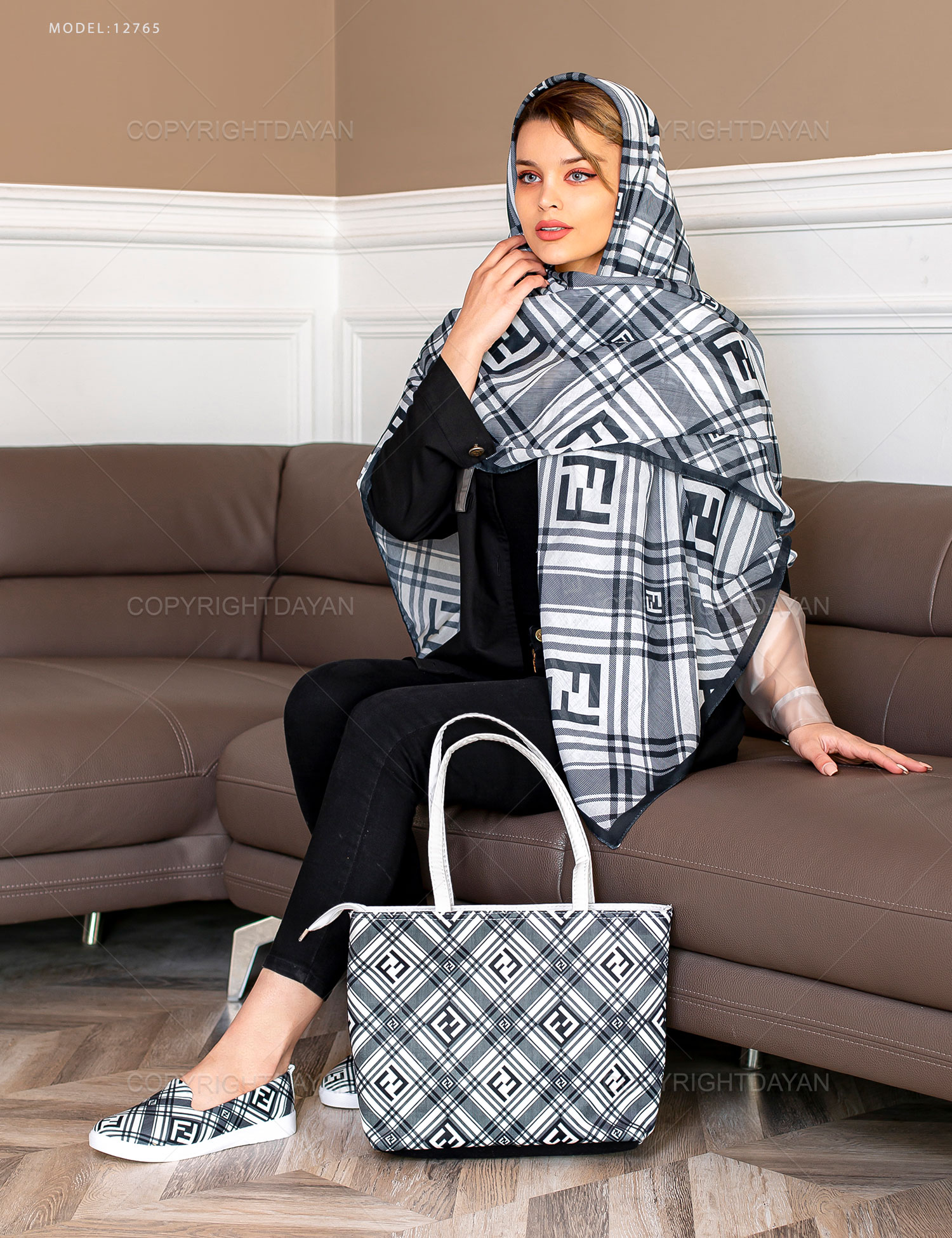 ست سه تیکه زنانه Fendi مدل 12765