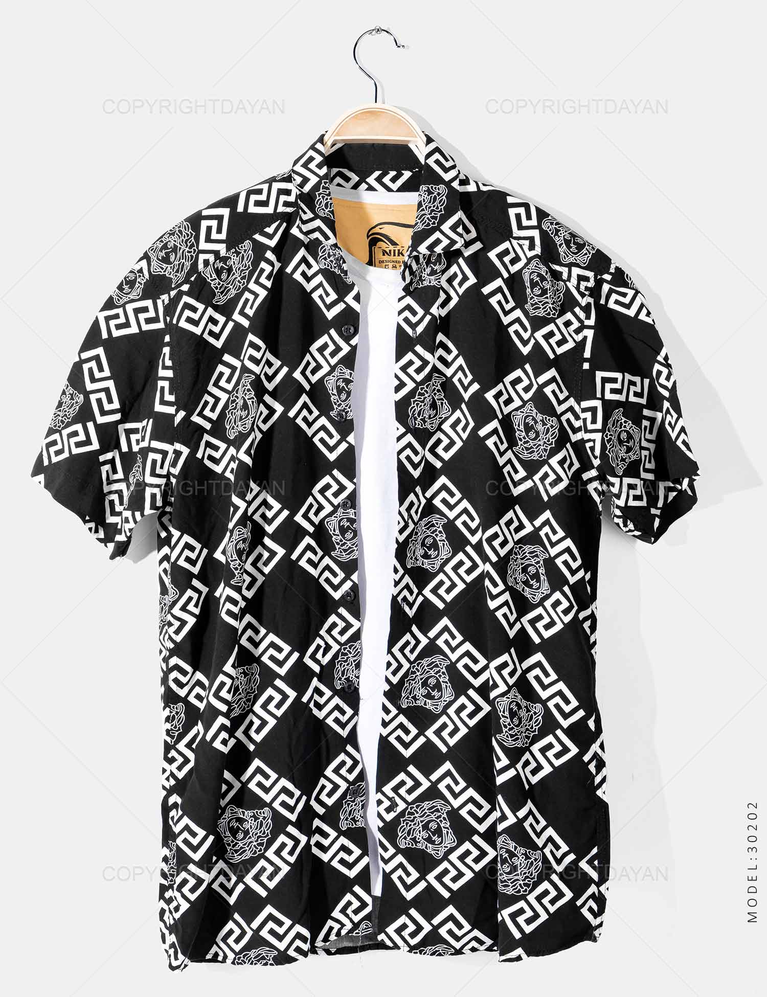 پیراهن مردانه Versace مدل 30202