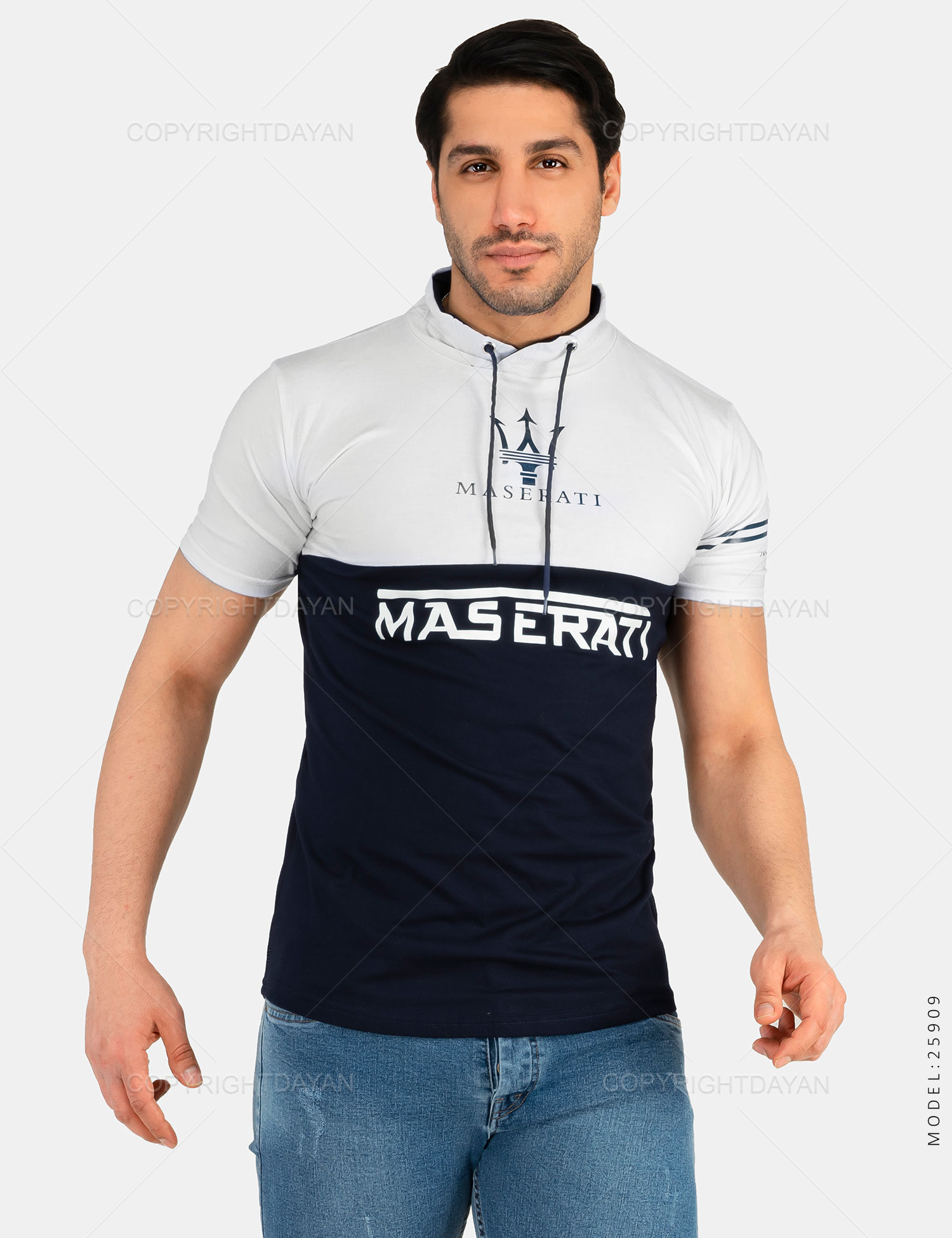 تیشرت مردانه Maserati مدل 25909