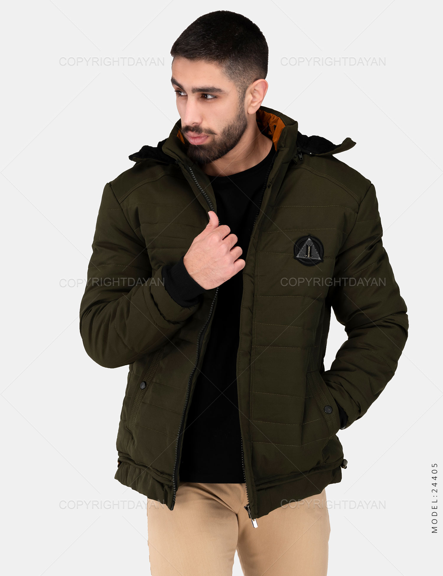 کاپشن مردانه Zima مدل 24405