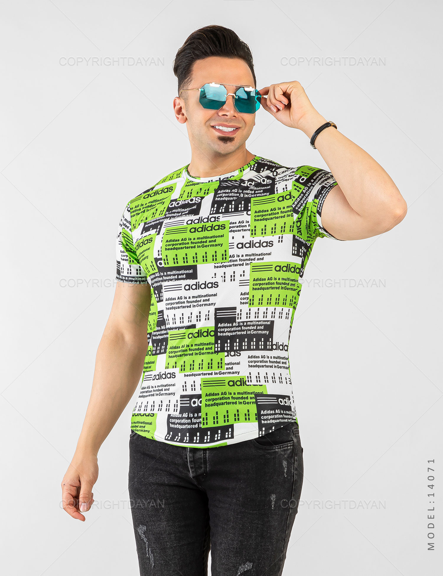 تیشرت مردانه Adidas مدل 14071