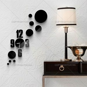 پکیج ساعت دیواری دیبا آباژور طرح توپ
