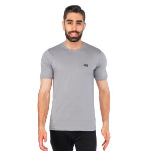 تیشرت Boss یقه گرد مردانه پنبه ساده مدل 44639