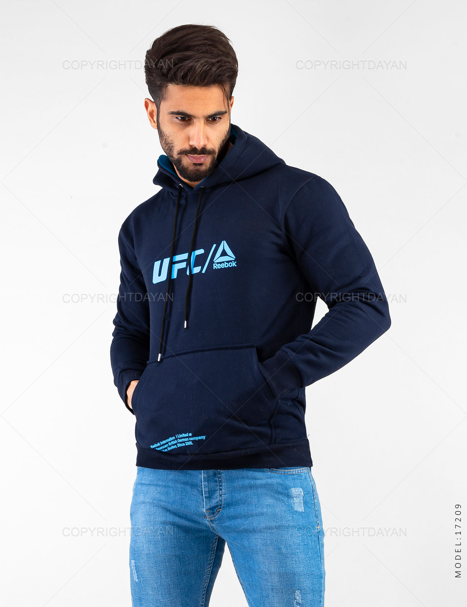 سویشرت مردانه UFC مدل 17209