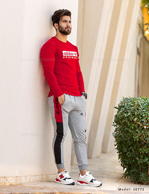 ست بلوز شلوار مردانه Adidas مدل 10772