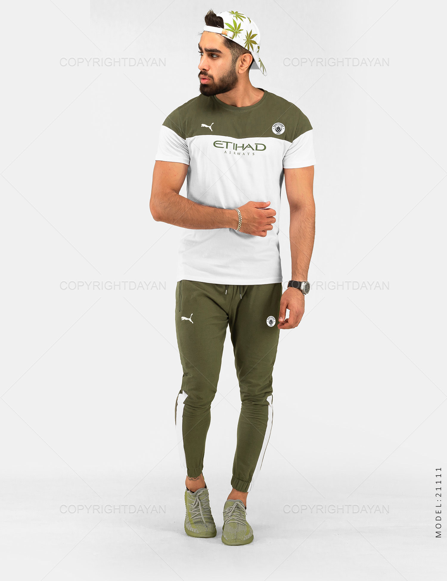 ست تیشرت شلوار مردانه Puma مدل 21111