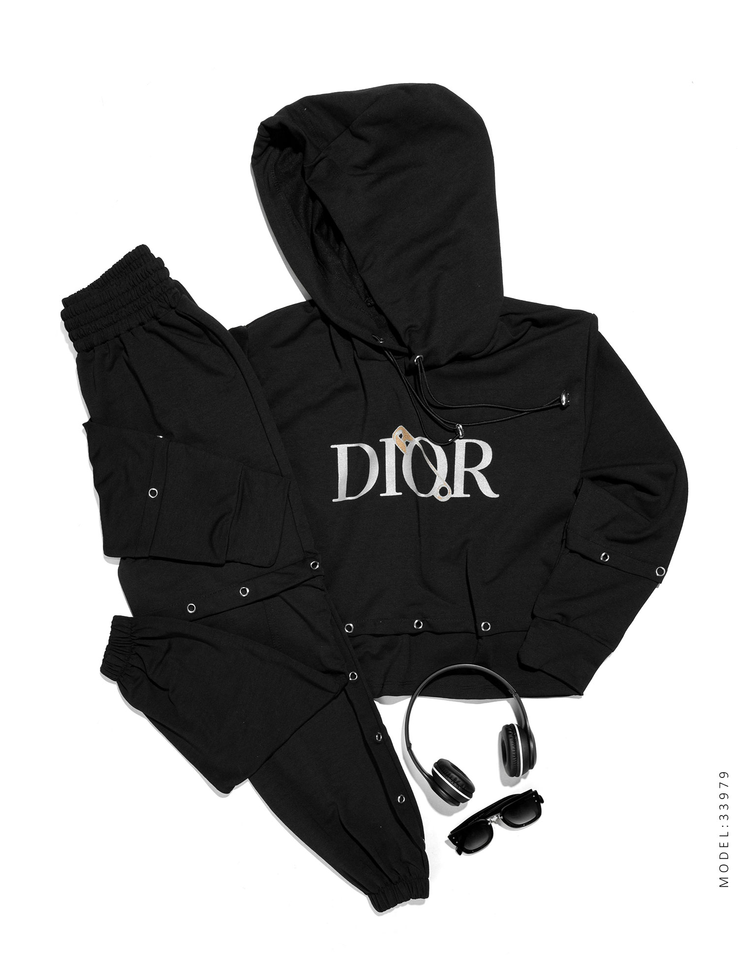 ست هودی شلوار زنانه Dior مدل 33979