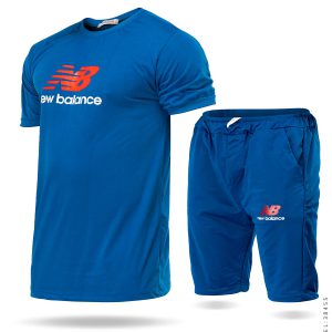 ست تیشرت شلوارک مردانه New Balance مدل 38455