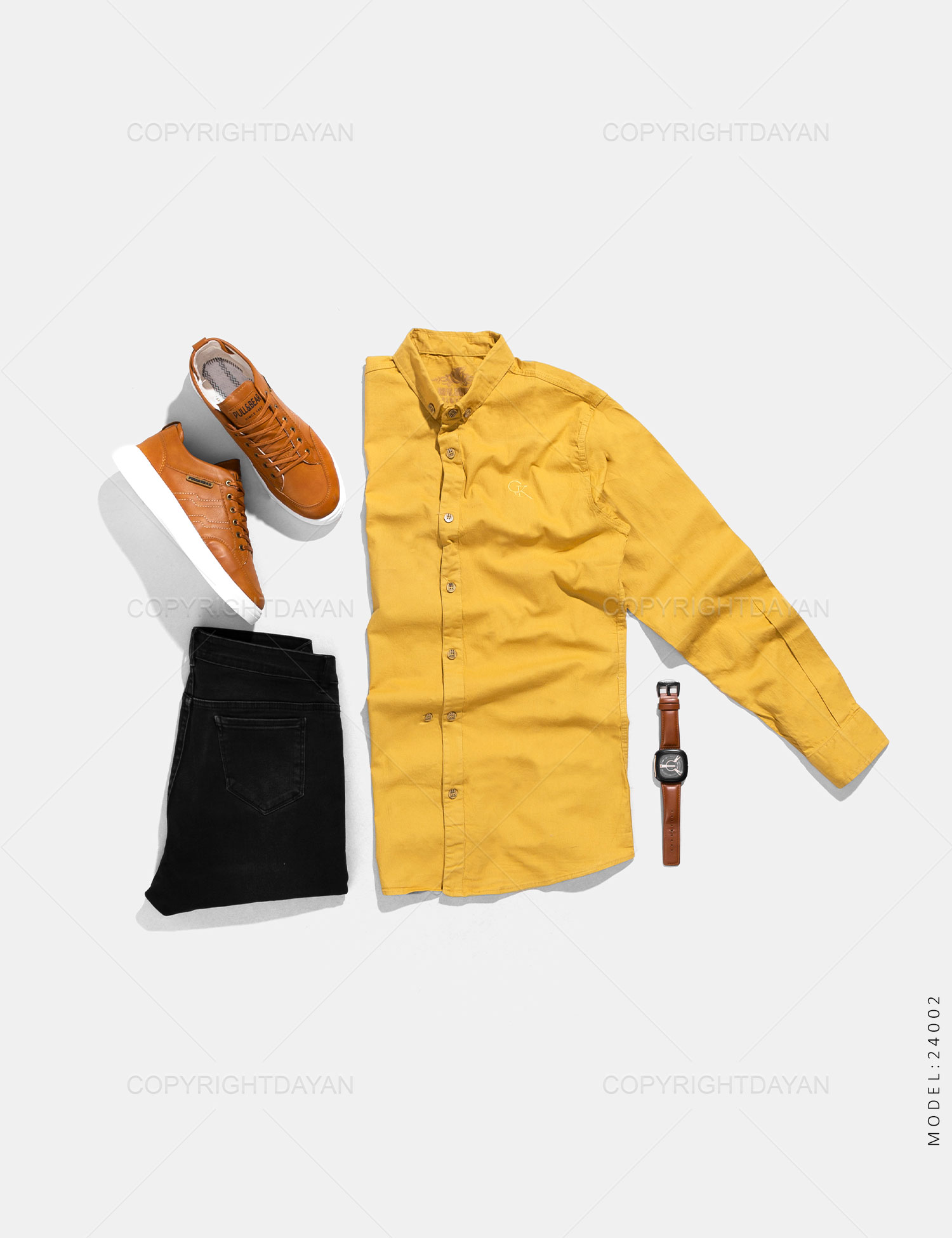 پیراهن مردانه Calvin Klein مدل 24002