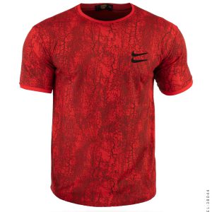 تیشرت مردانه طرحدار یقه گرد Nike مدل 38044