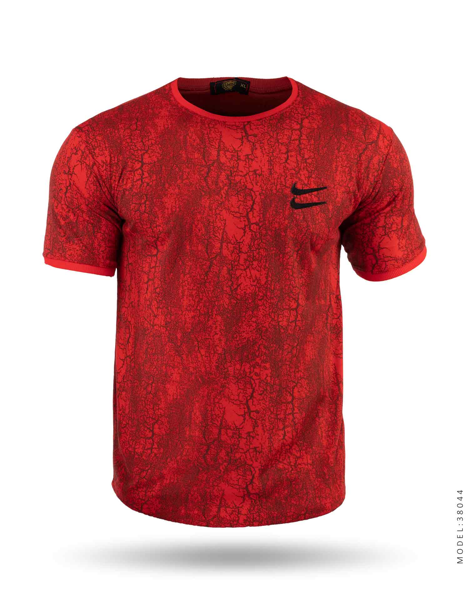 تیشرت مردانه طرحدار یقه گرد Nike مدل 38044