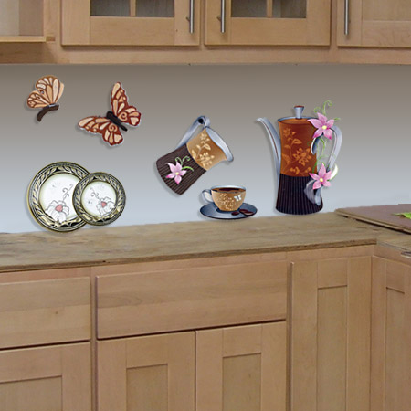 استیکر برجسته ( 3 D ) آشپزخانه GAC – 009