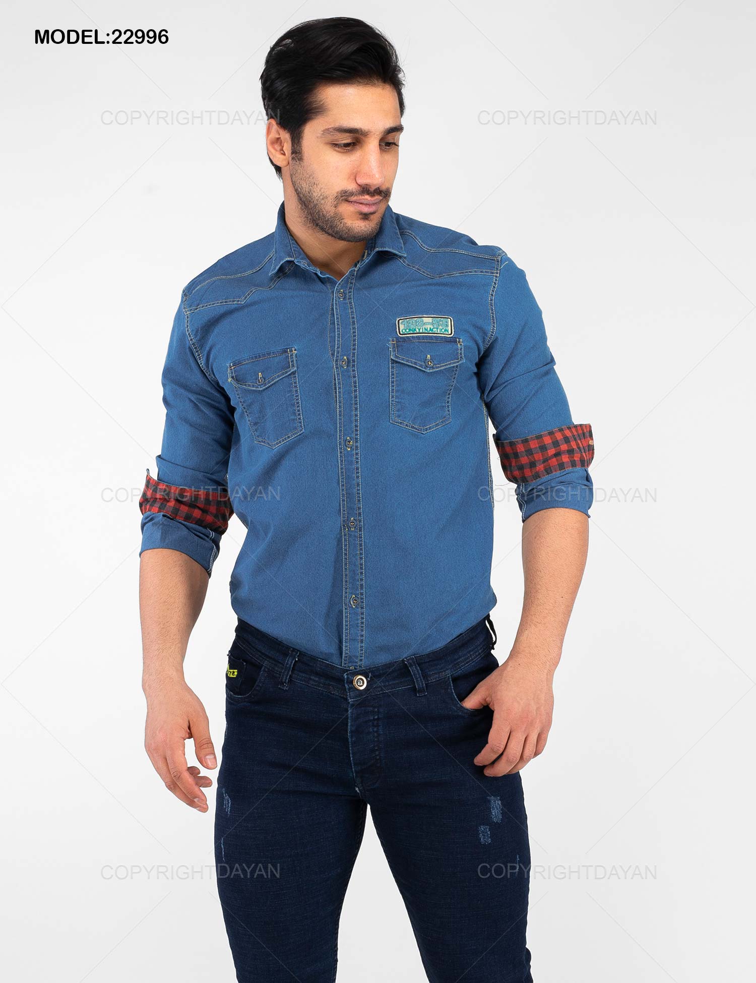 پیراهن مردانه Benson مدل 22996