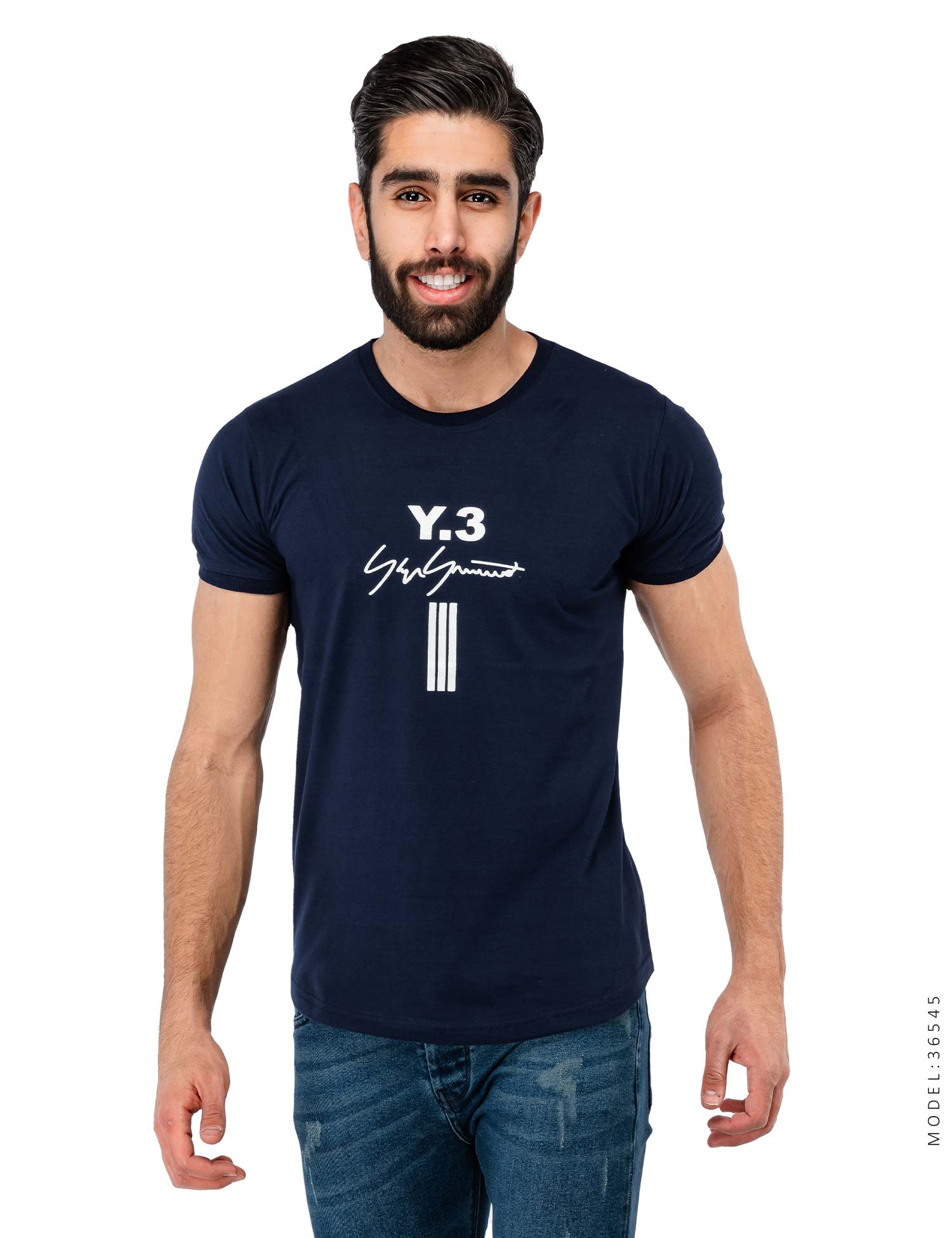 تیشرت یقه گرد مردانه Y – 3 مدل 36545