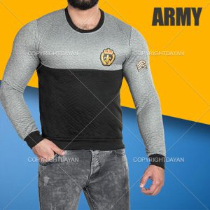 بلوز مردانه طرح درجه(خاکستری)