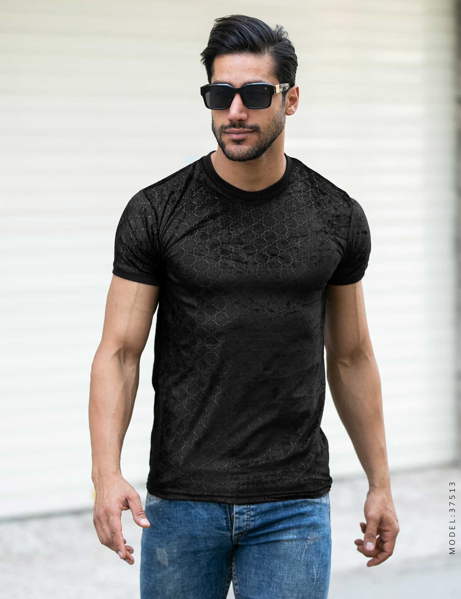 تیشرت مردانه مخمل Gucci مدل 37513