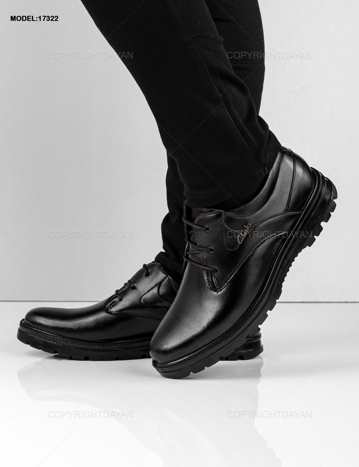 کفش مردانه Clarks مدل 17322