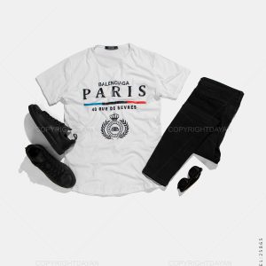 تیشرت مردانه Paris مدل 25865