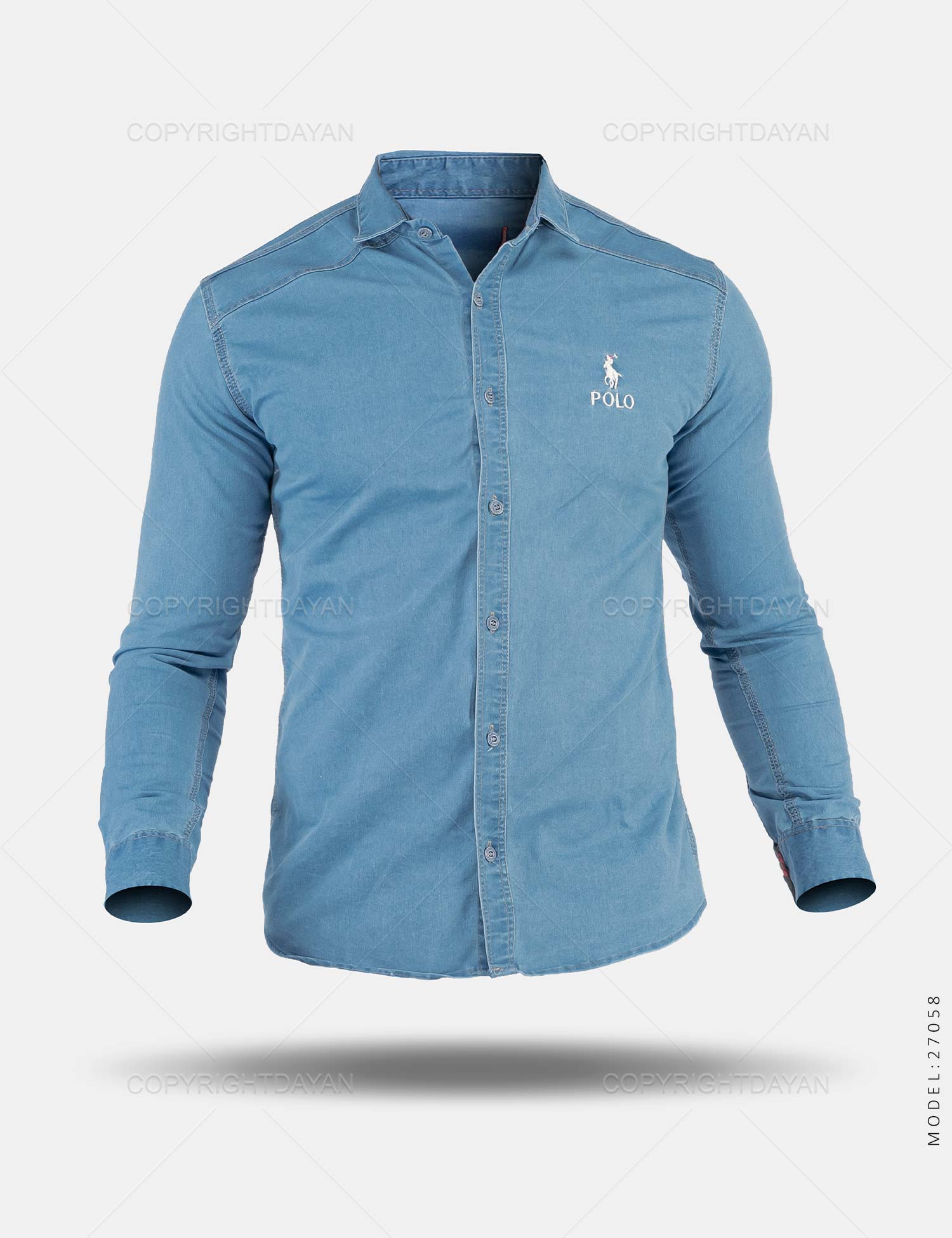 پیراهن مردانه Polo مدل 27058