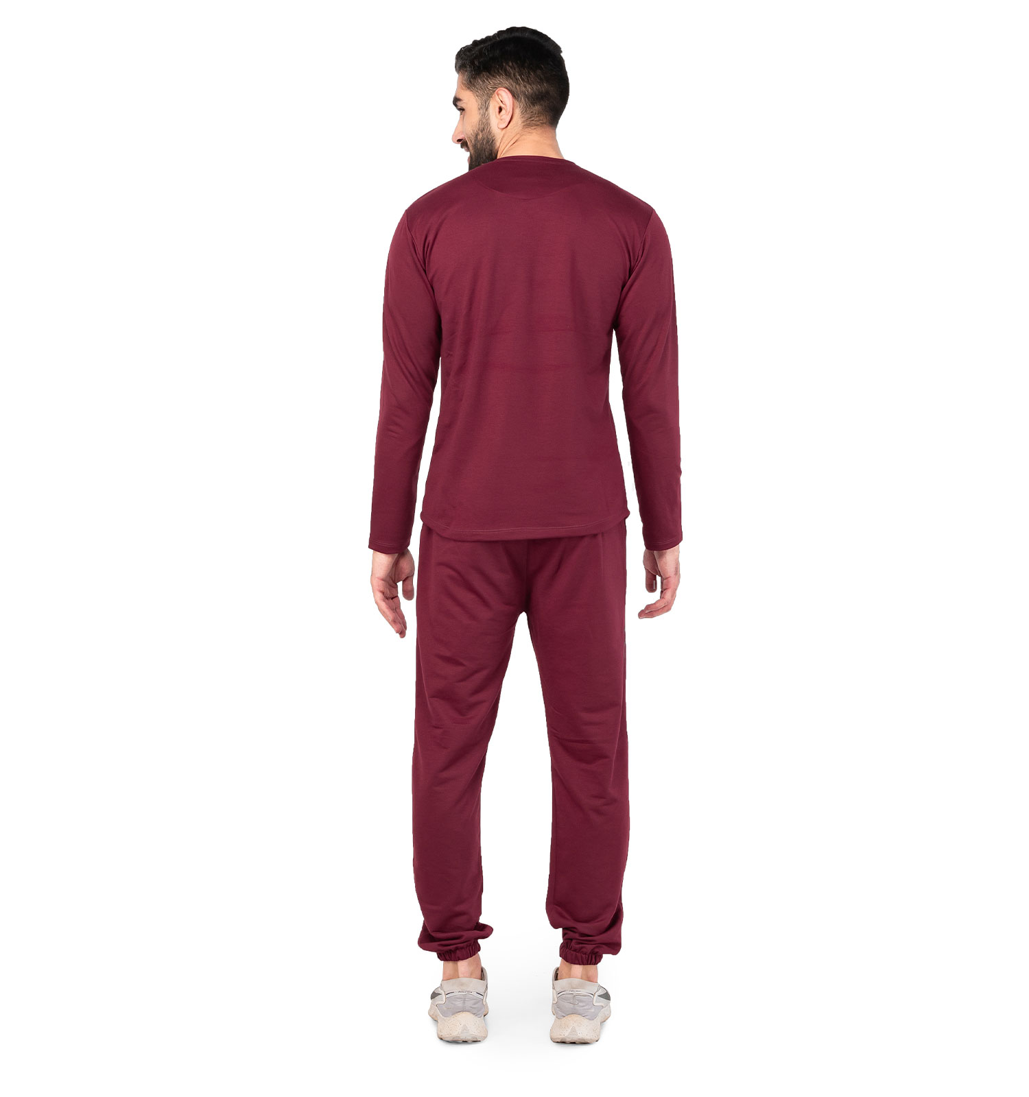 ست بلوز شلوار مردانه Reebok یقه گرد مدل 44739
