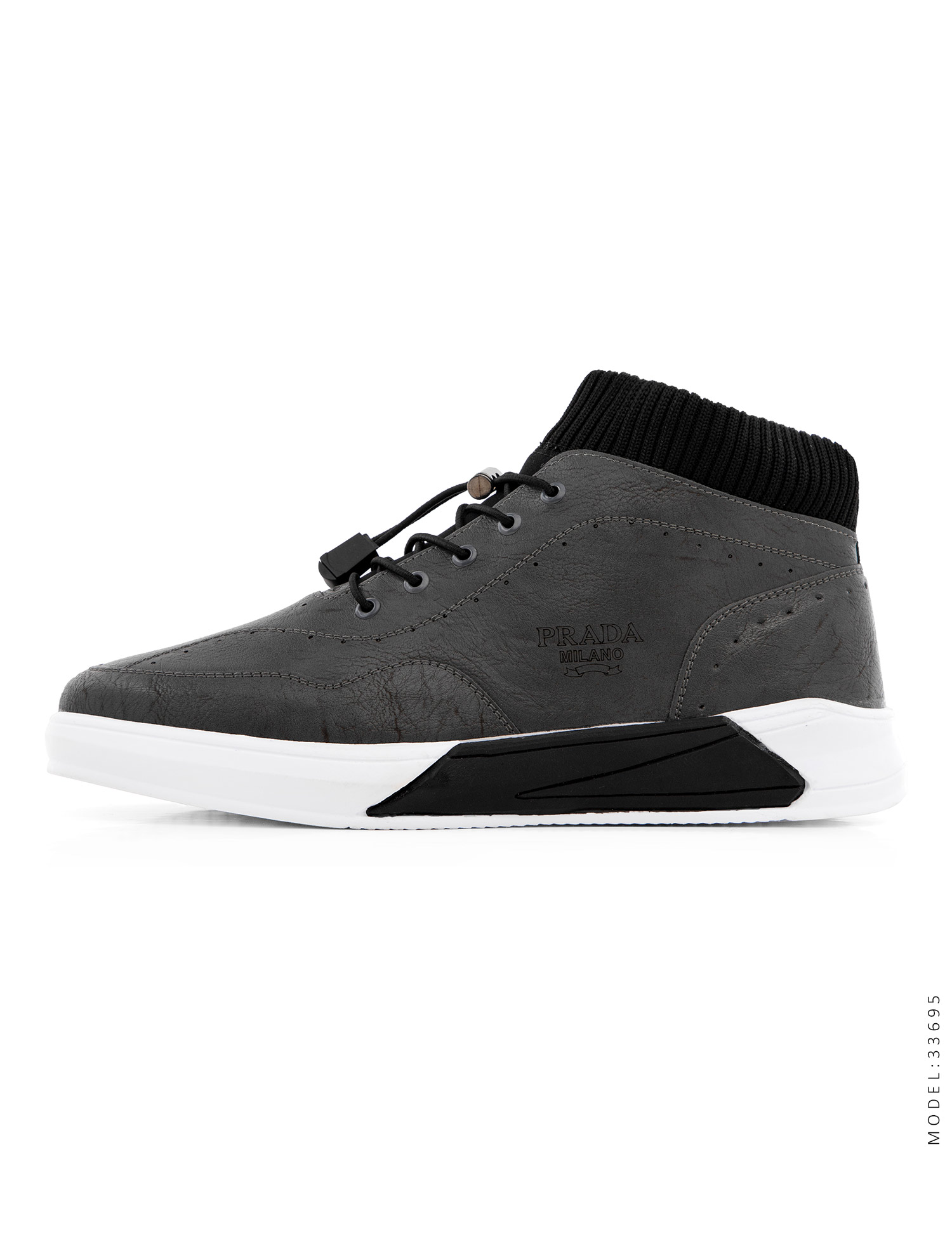 کفش ساقدار مردانه Prada مدل 33695