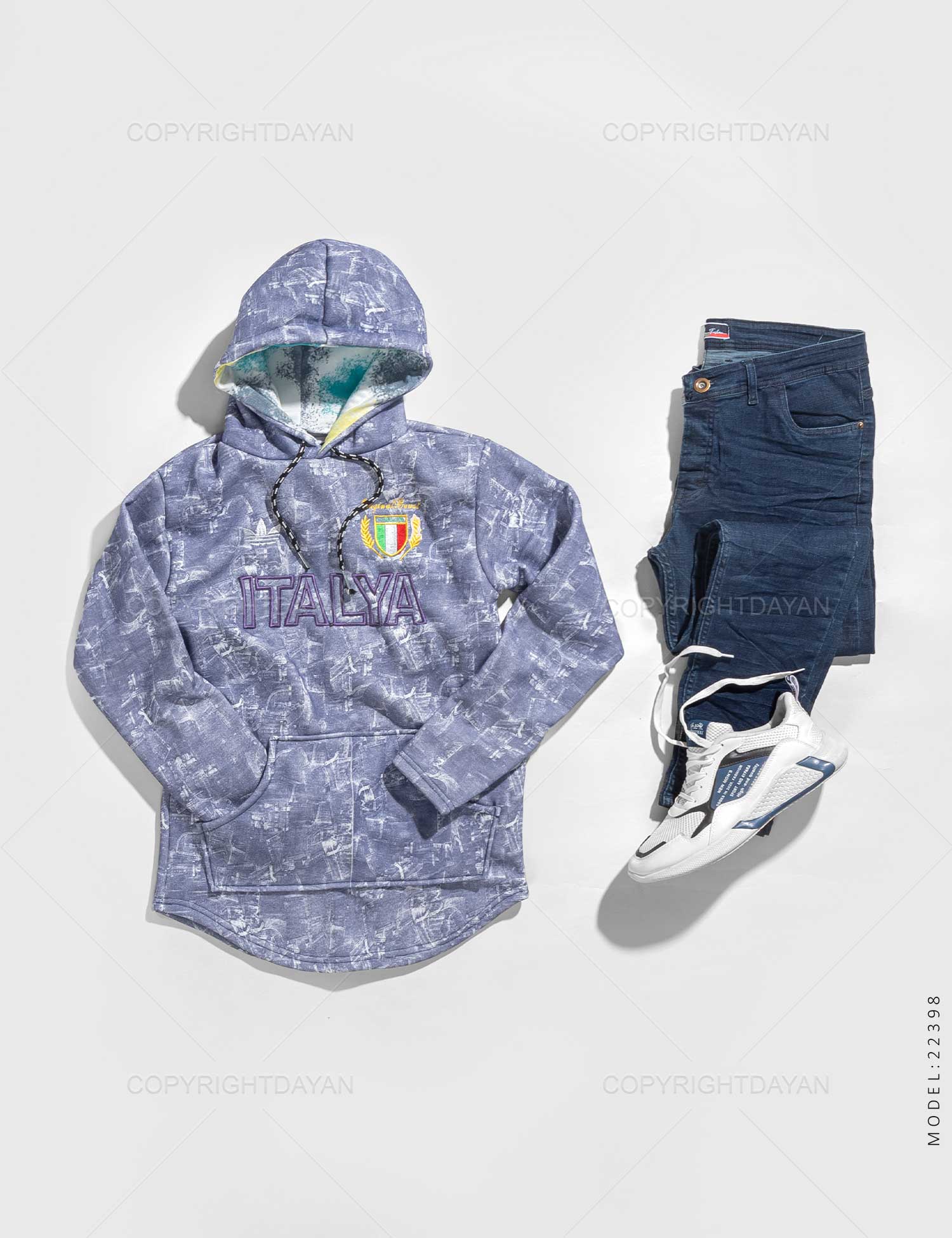 سویشرت مردانه Adidas مدل 22398
