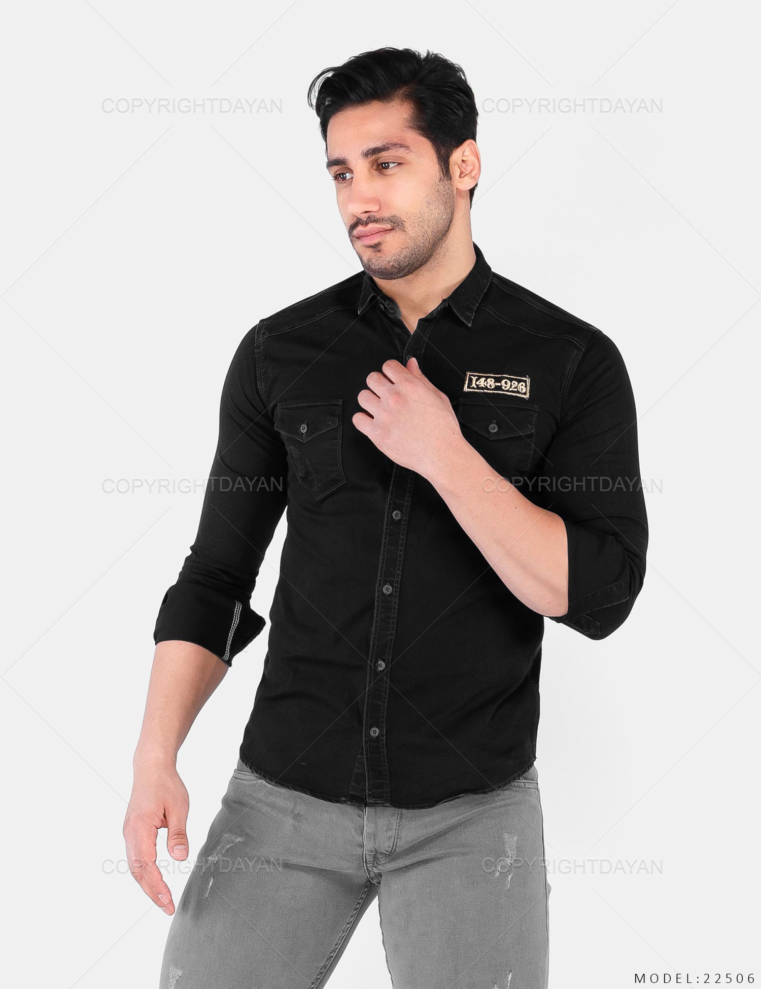 پیراهن مردانه Benson مدل 22506
