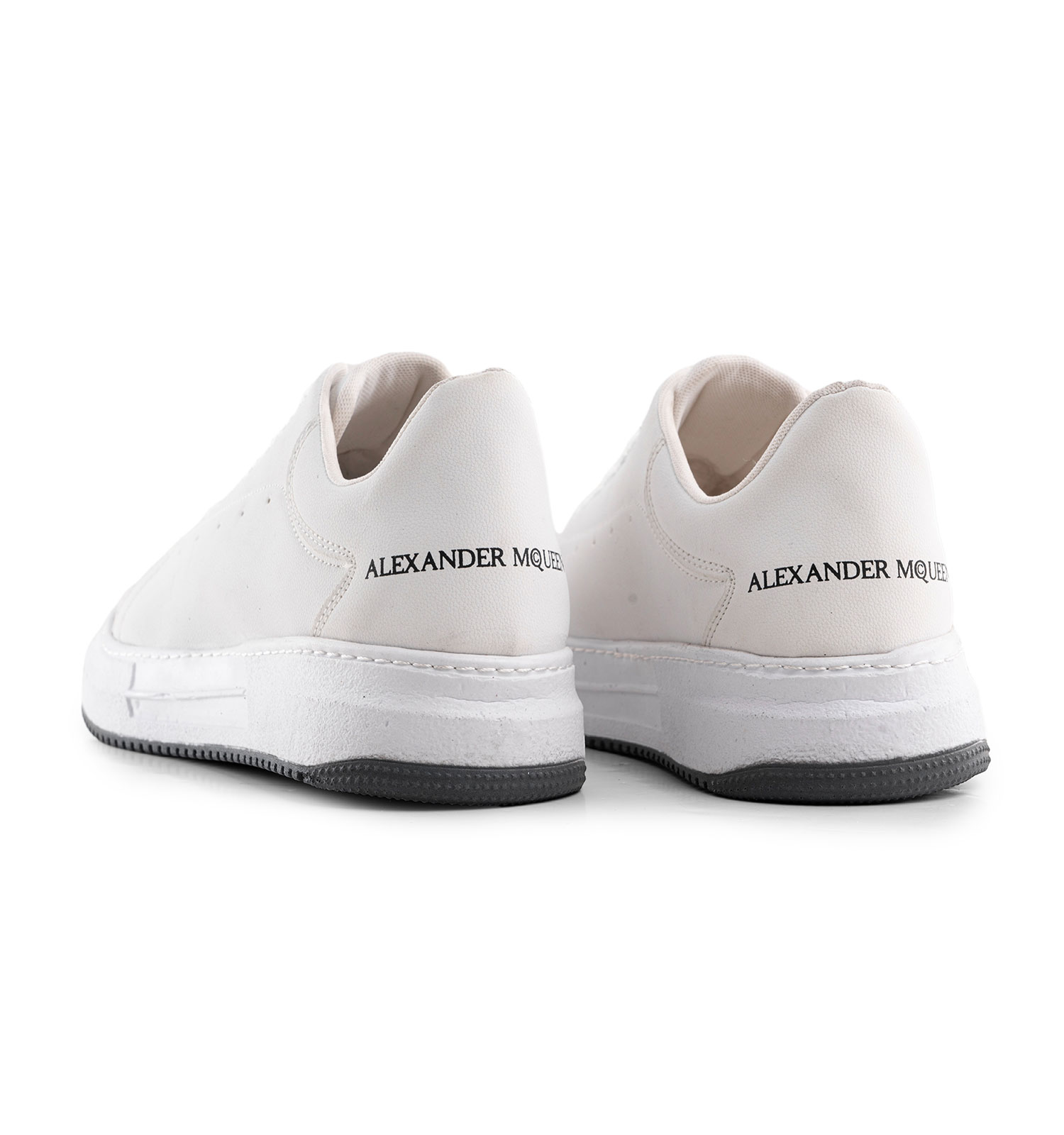 کفش روزمره مردانه Alexander McQueen بند دار سفید مدل 43314