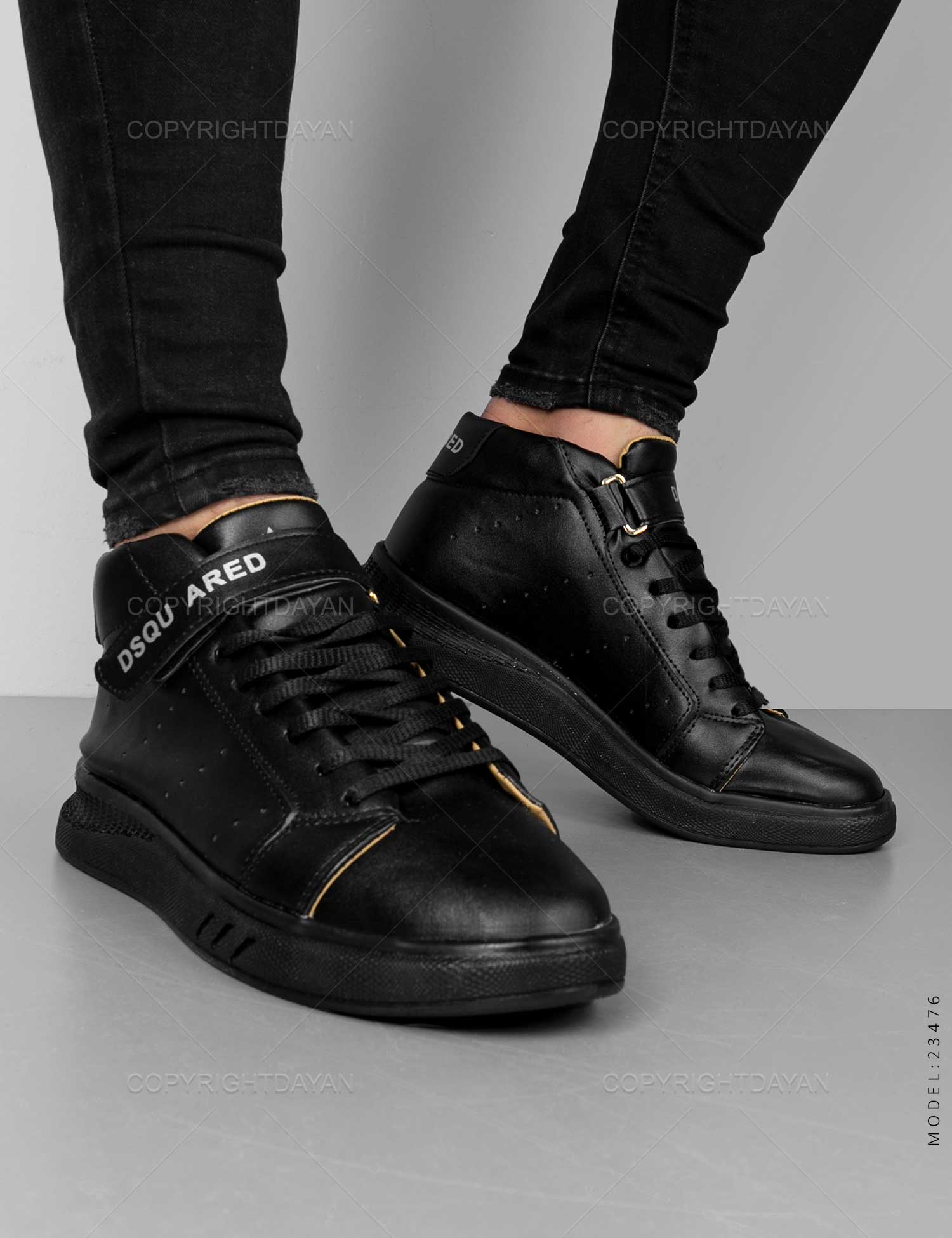 کفش ساقدار مردانه Dsquared مدل 23476