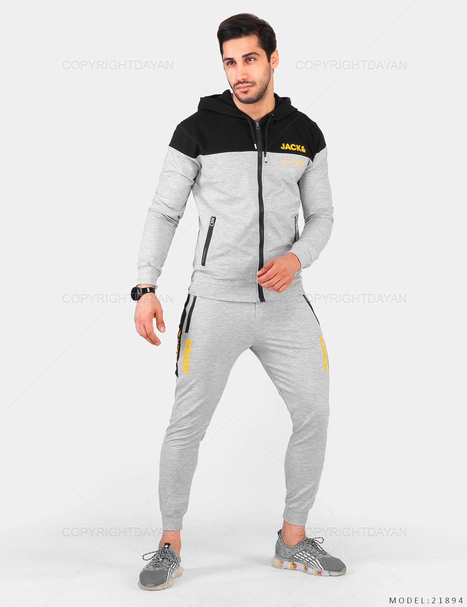ست سویشرت شلوار مردانه Jack & Jones مدل 21894
