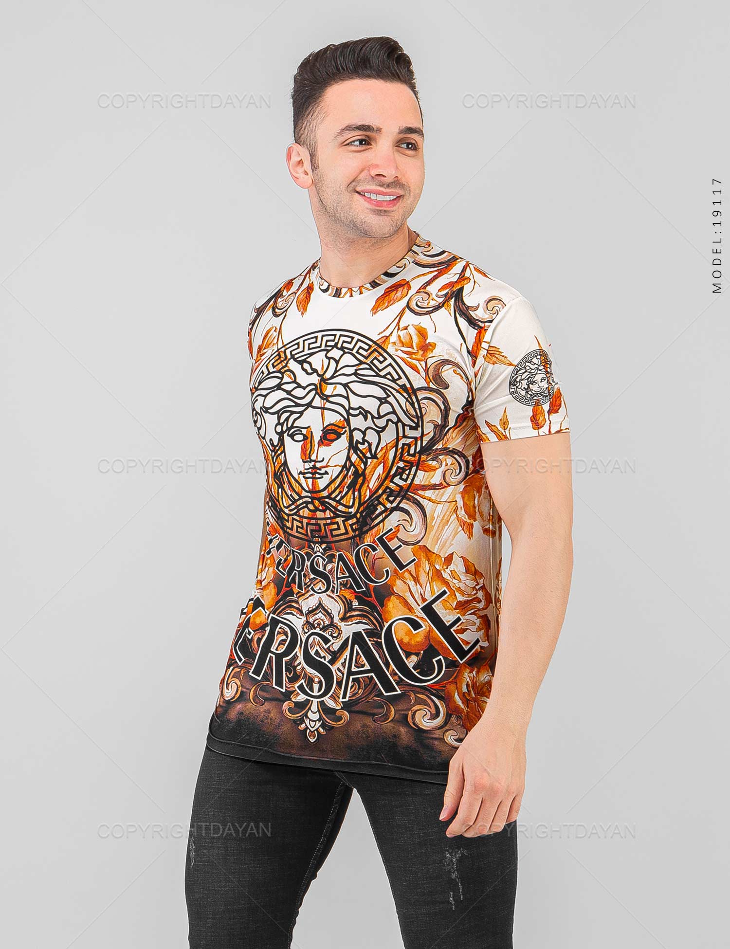 تیشرت مردانه Versace مدل 19117