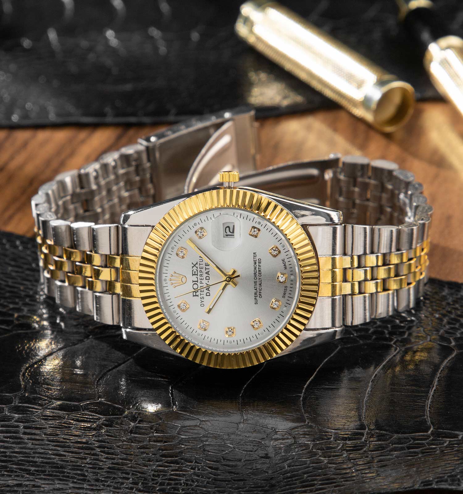 ساعت مچی عقربه ای مردانه Rolex مدل 40698