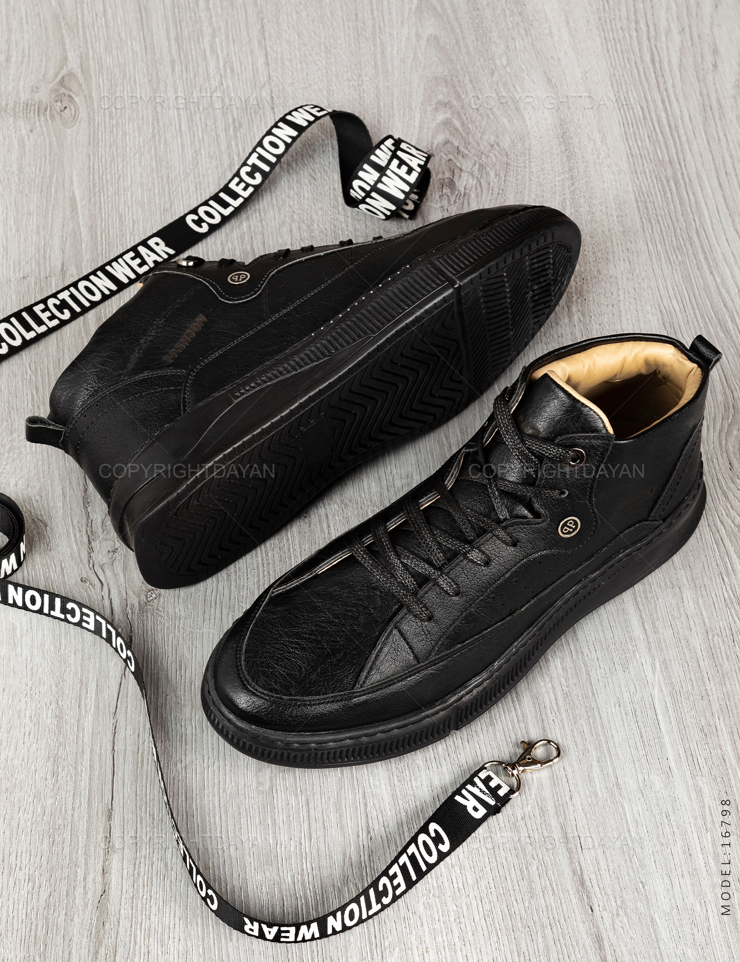 کفش ساقدار مردانه Philipp Plein مدل 16798