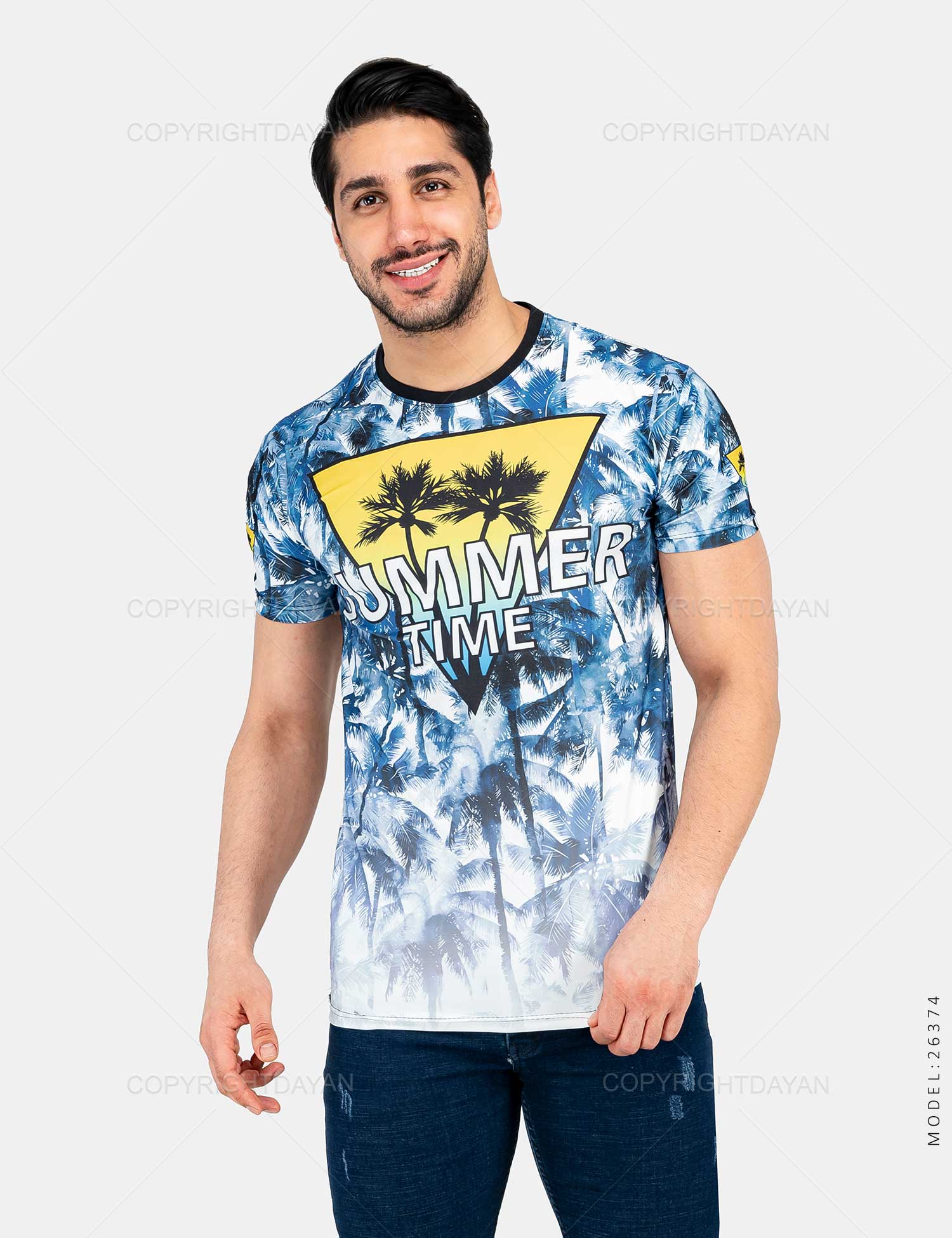 تیشرت مردانه Stark مدل 26374