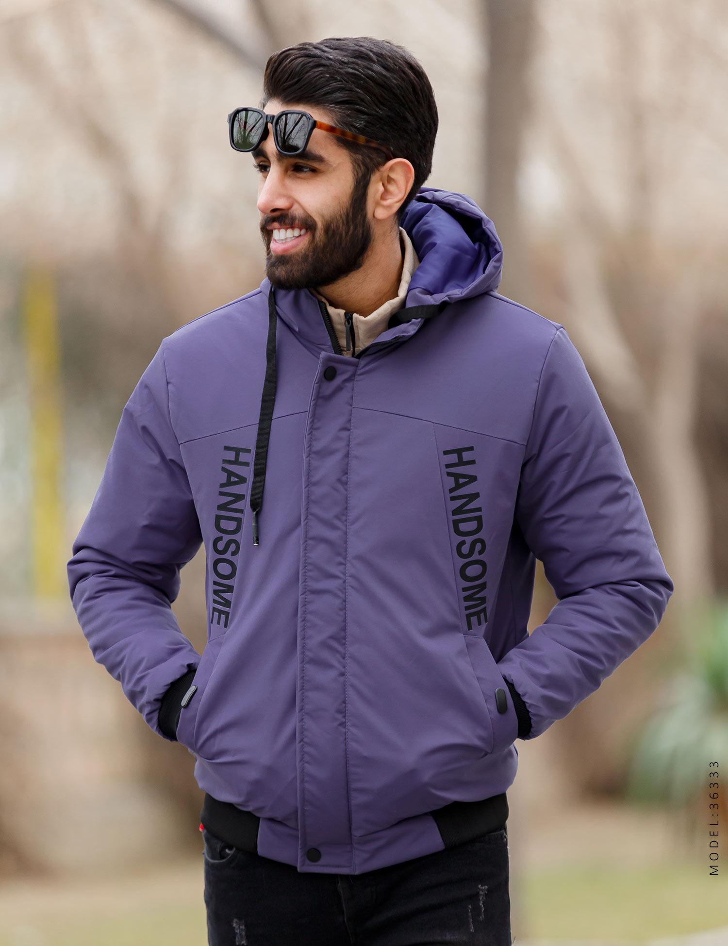 کاپشن مردانه Carlo مدل 36333