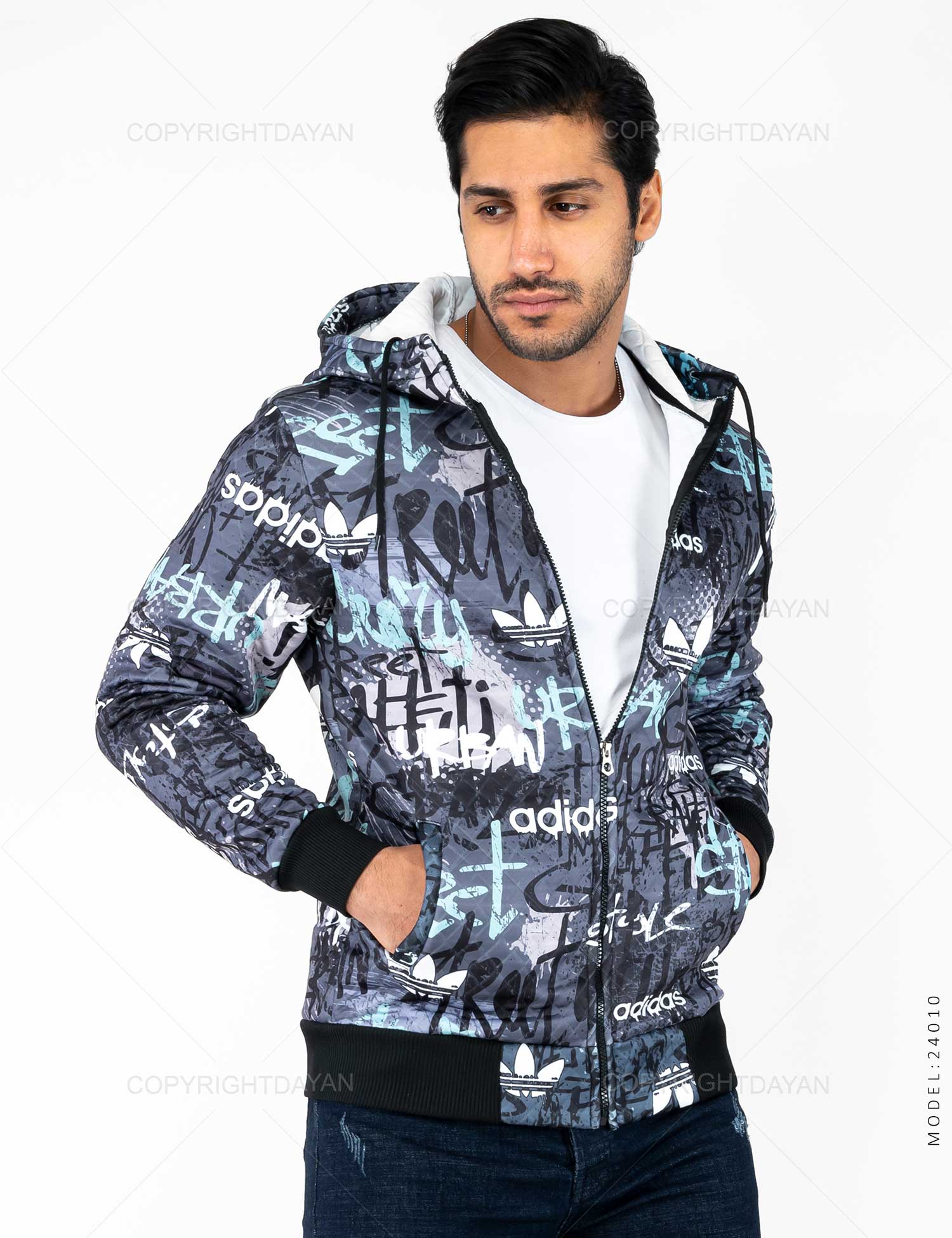 سویشرت مردانه Adidas مدل 24010