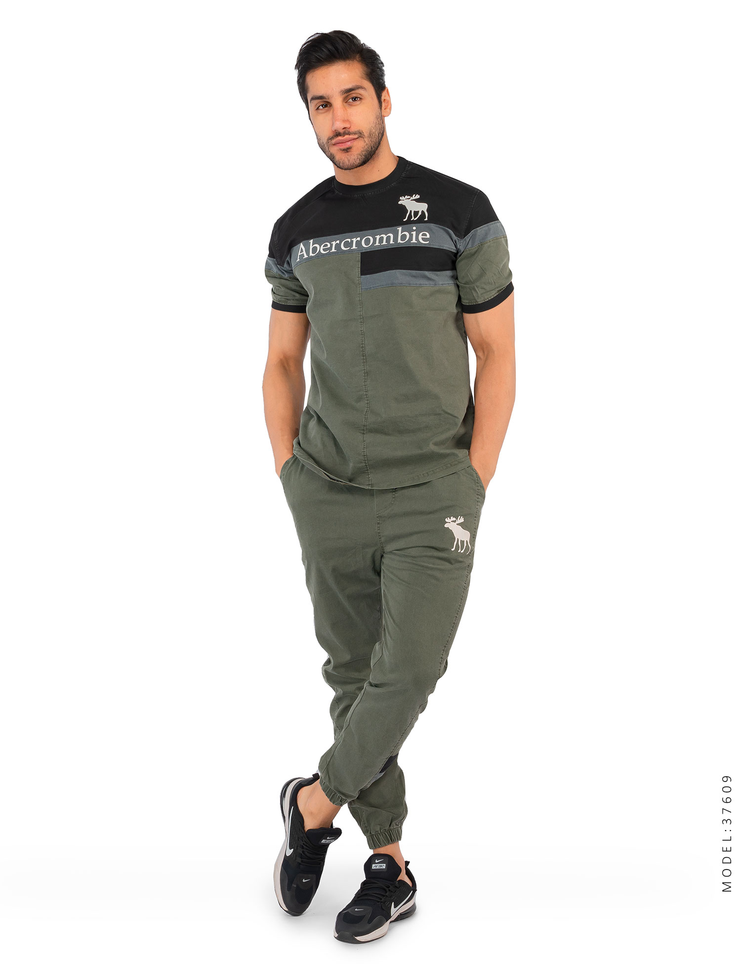 ست تیشرت شلوار اسپرت Abercrombie & Fitch مدل 37609