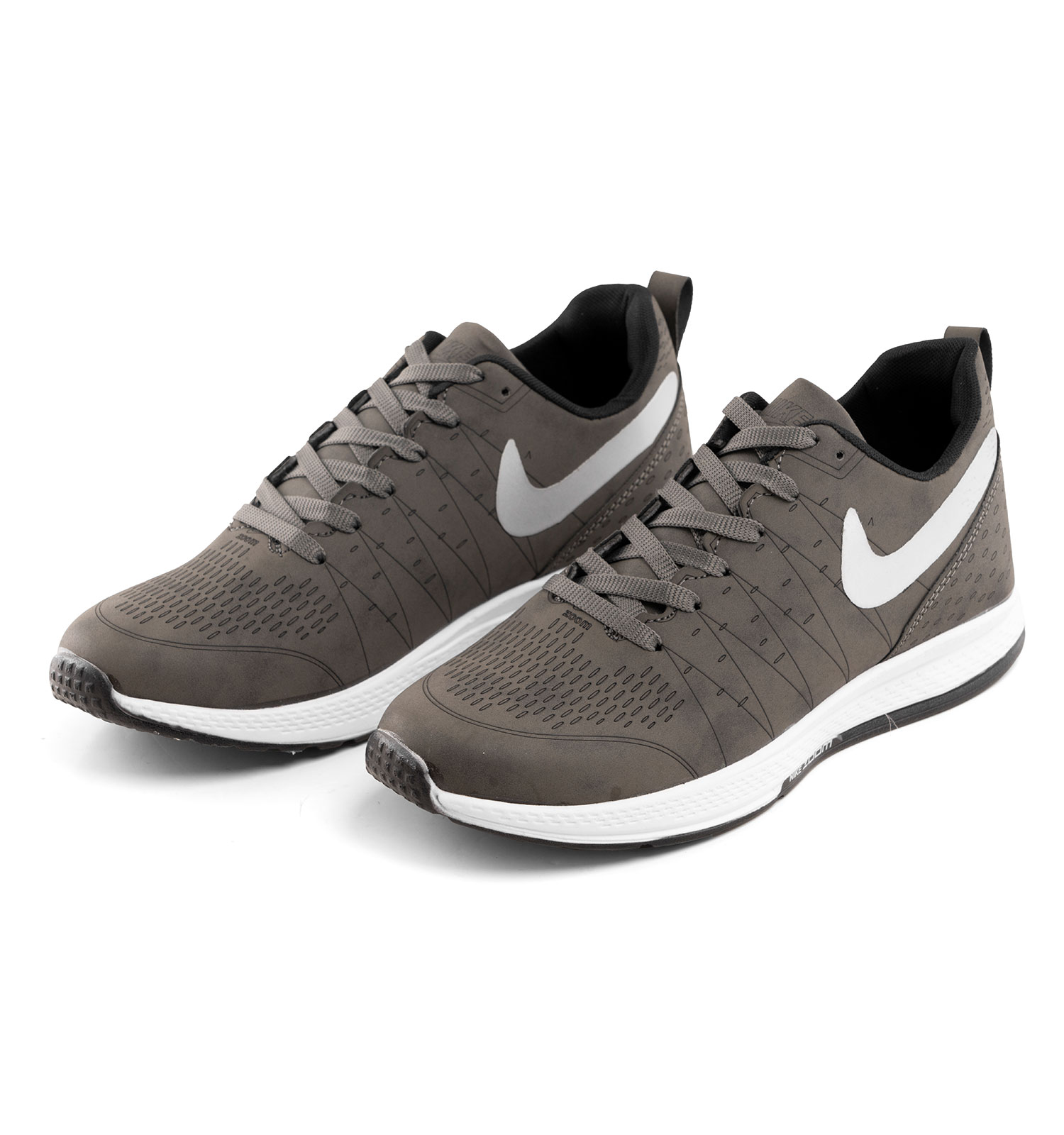 کفش اسپرت مردانه Nike چرم مصنوعی بند دار مدل 41053
