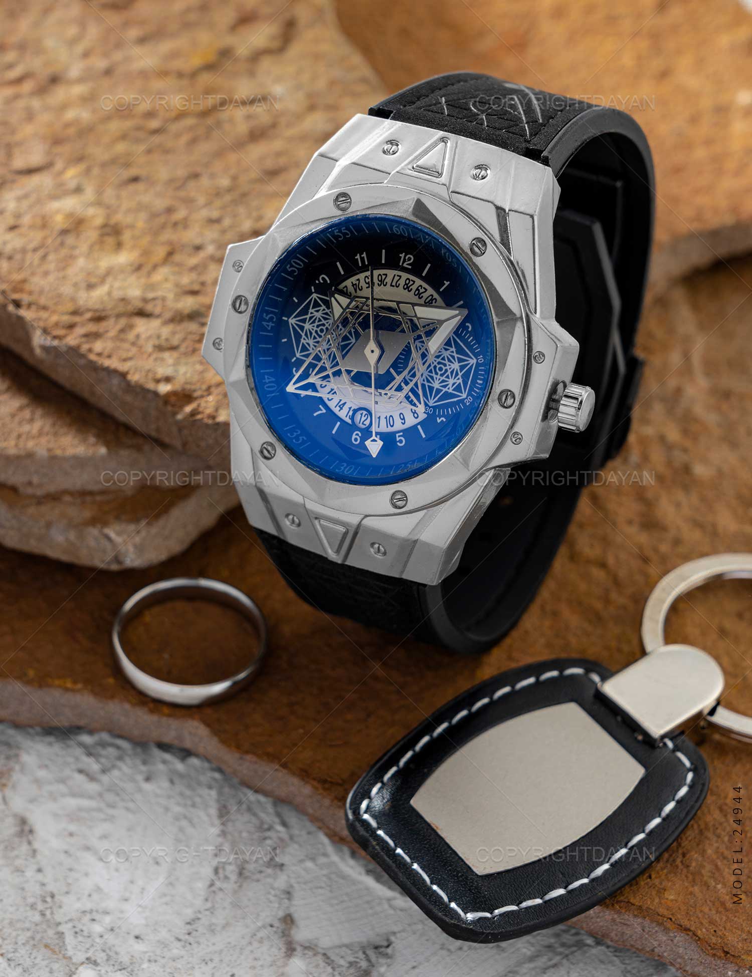 ساعت مچی عقربه ای مردانه Hublot مدل 24944