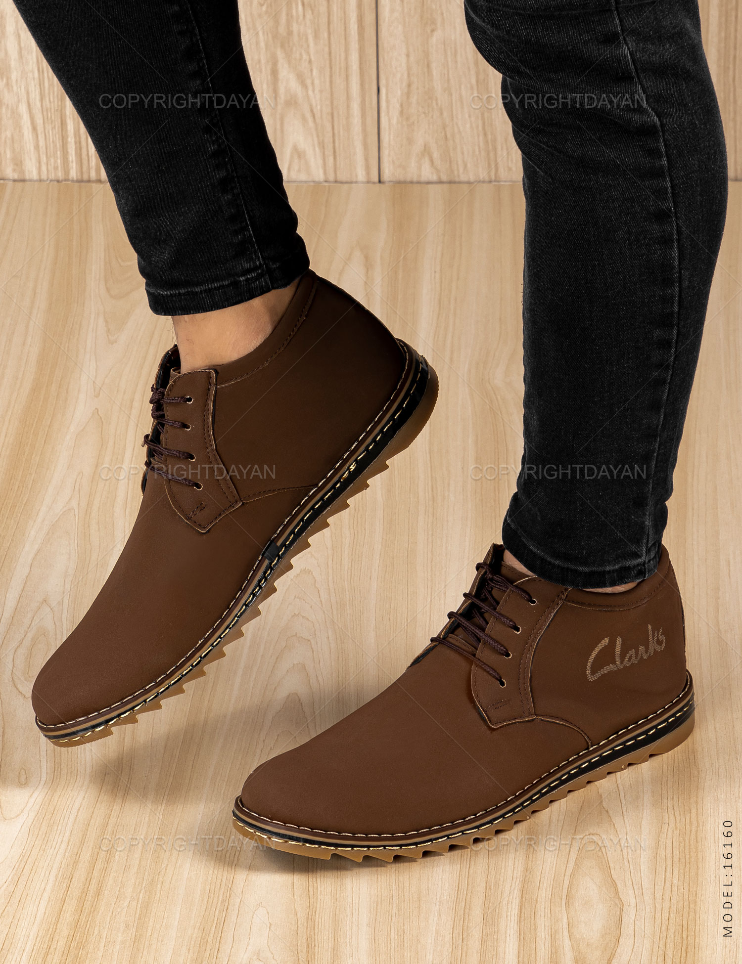 نیم بوت مردانه Clarks مدل 16160