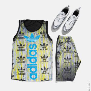 ست رکابی شلوارک مردانه Adidas مدل 29727