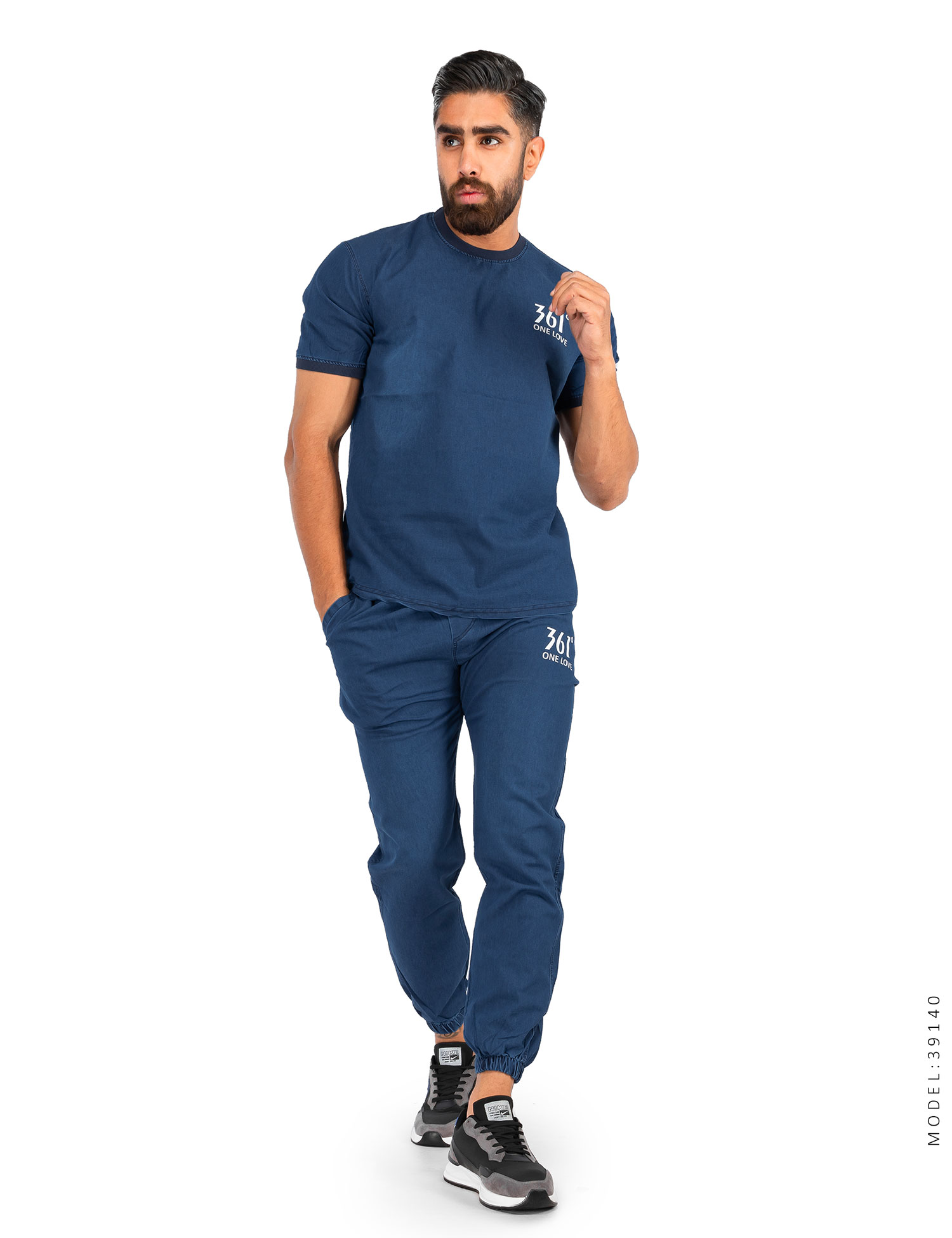 ست تیشرت شلوار اسپرت 361 درجه مدل 39140