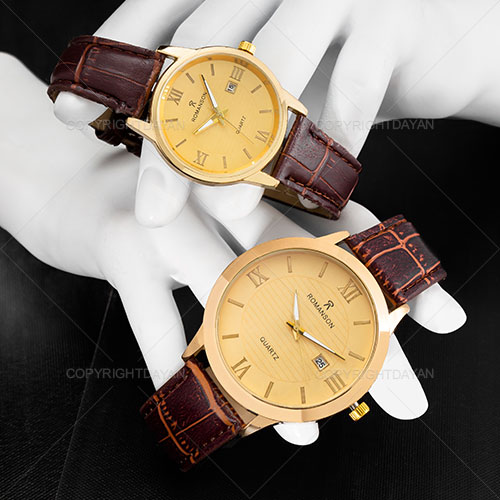 ست ساعت مچی مردانه زنانه Romanson مدل W 9024