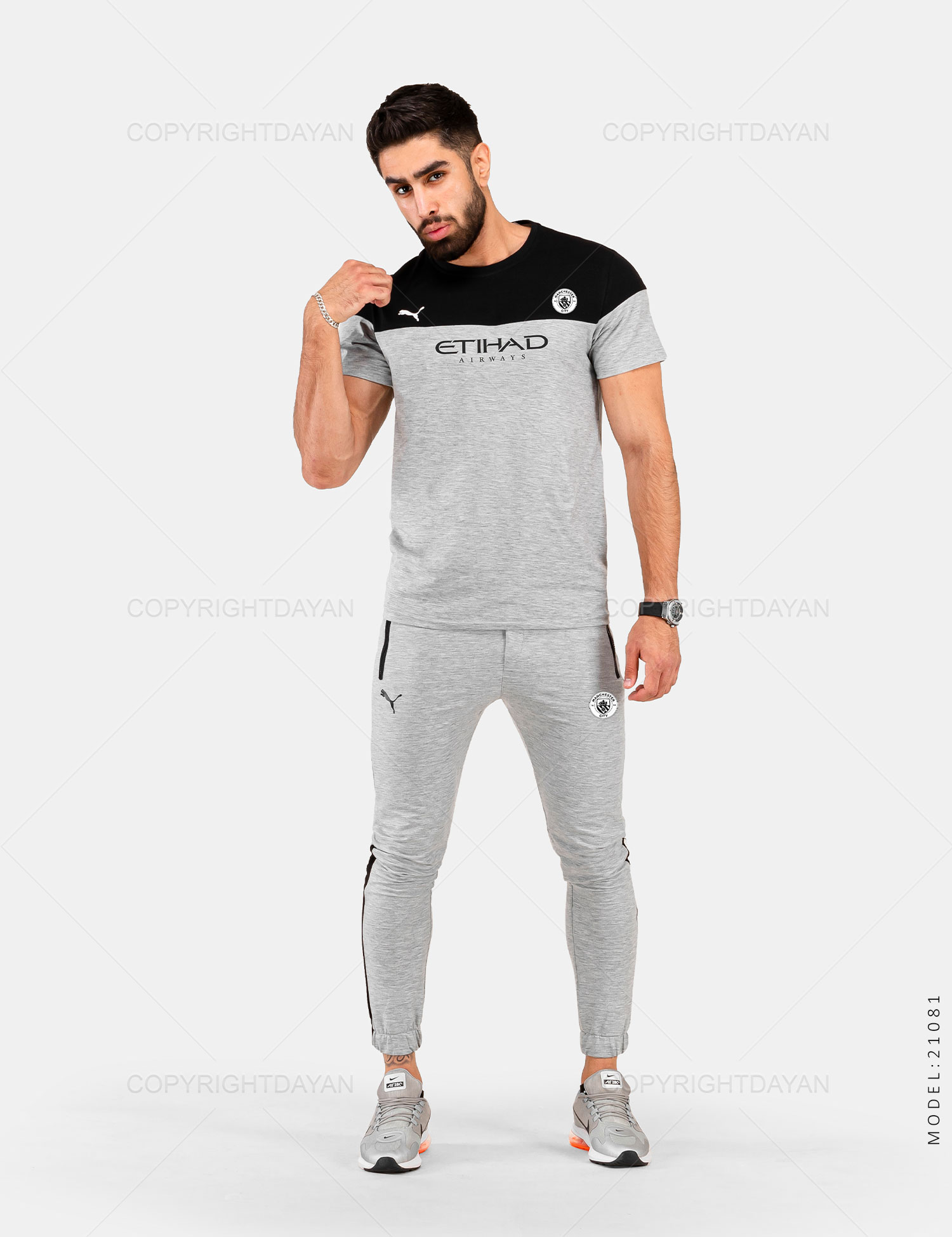 ست تیشرت شلوار مردانه Puma مدل 21081