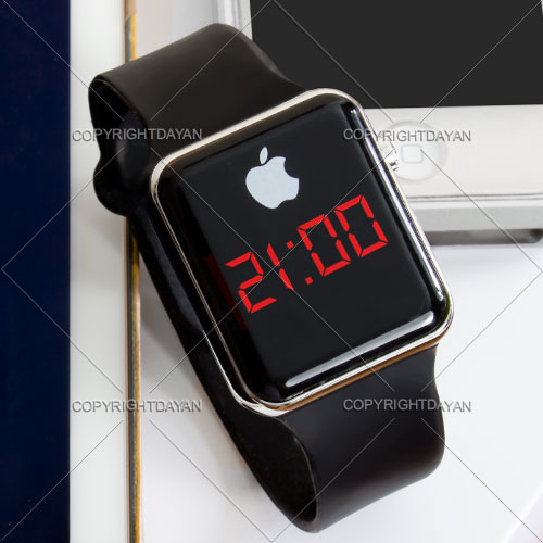 ساعت LED طرح Apple Watch