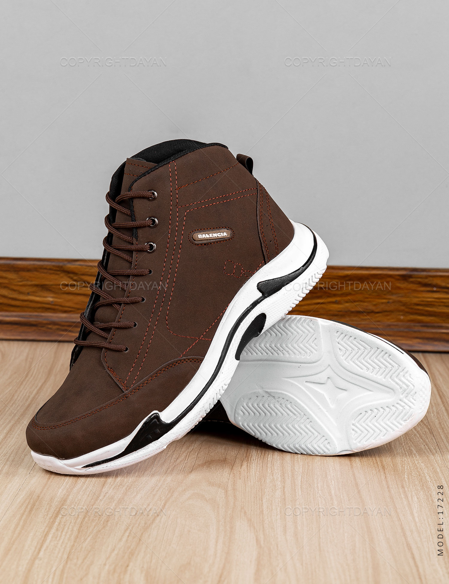 کفش ساقدار مردانه Balenciaga مدل 17228