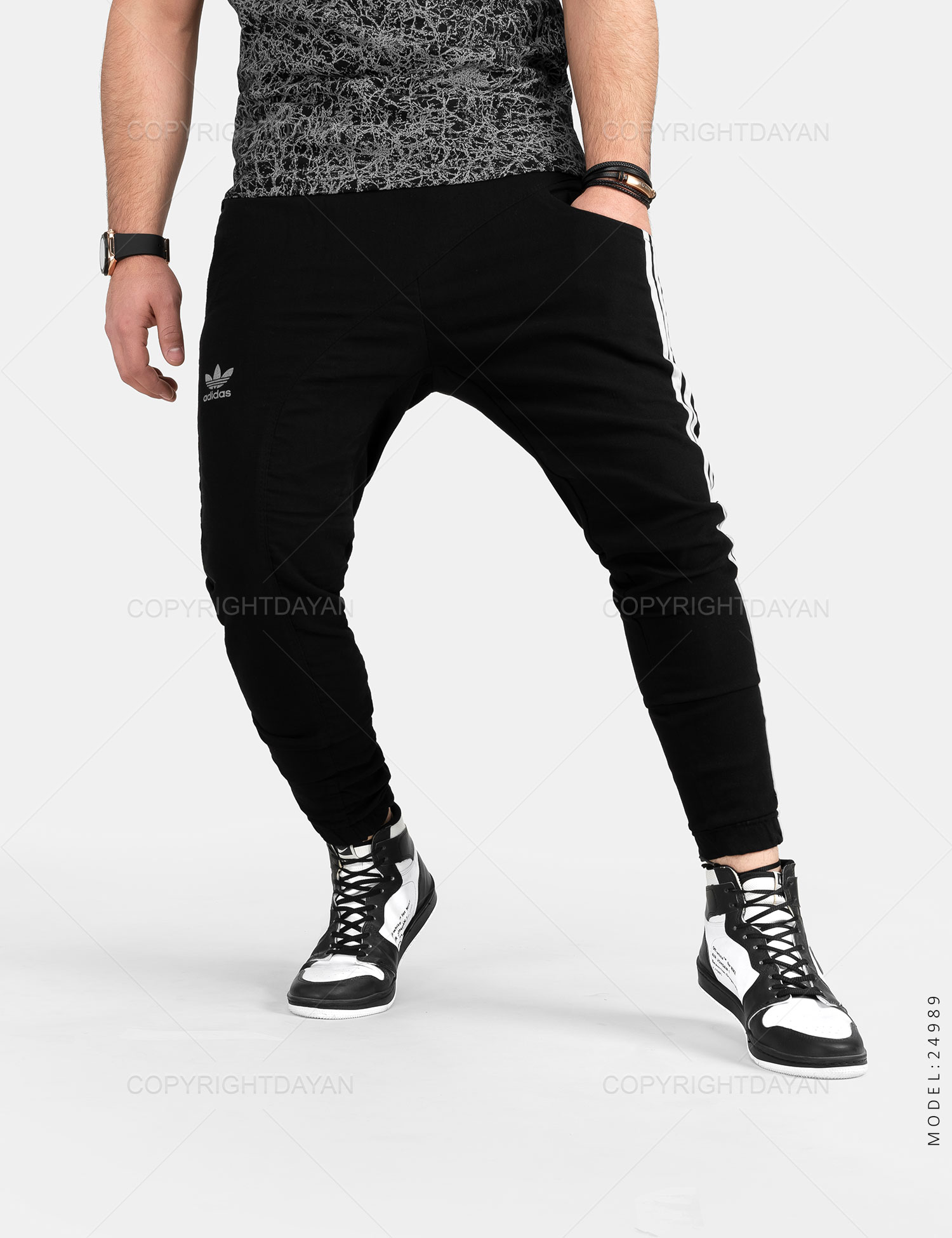 شلوار اسلش مردانه Adidas مدل 24989