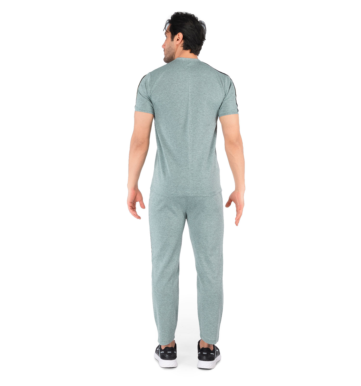 ست تیشرت شلوار مردانه آستین کوتاه Nike یقه گرد مدل 44039