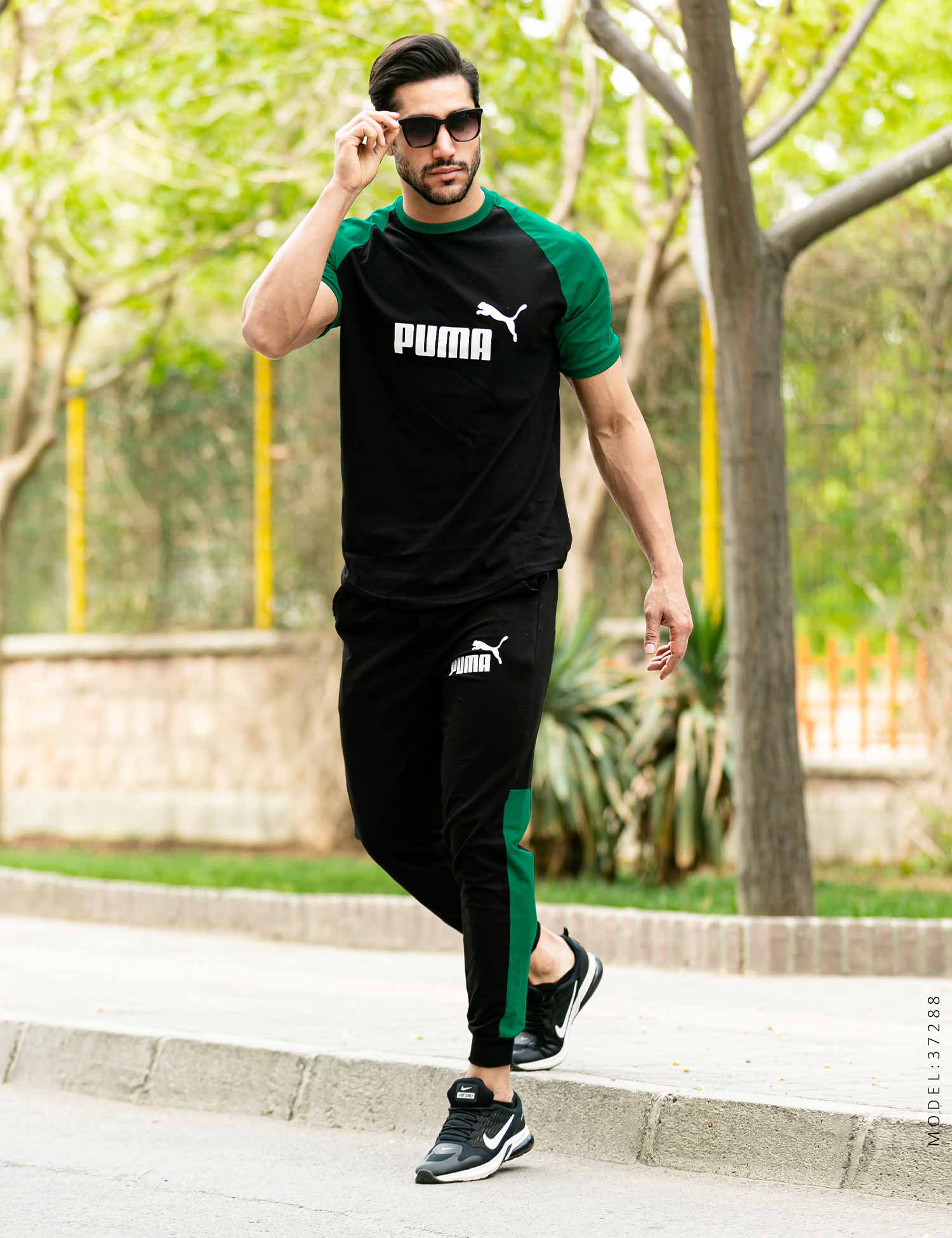 ست تیشرت شلوار مردانه Puma مدل 37288